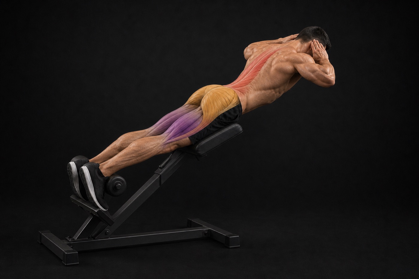 Back Extension exercise render