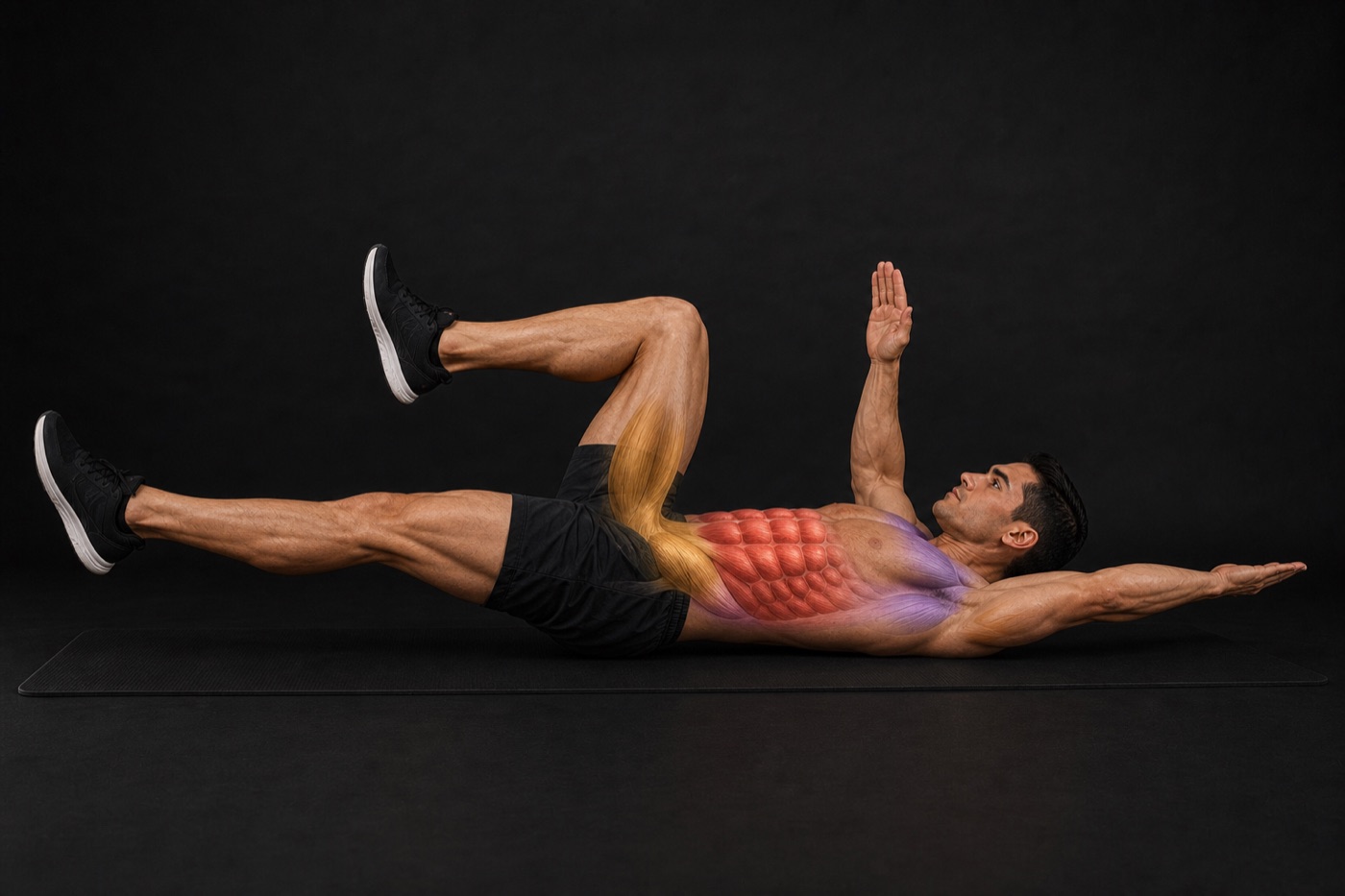 Dead Bug exercise render