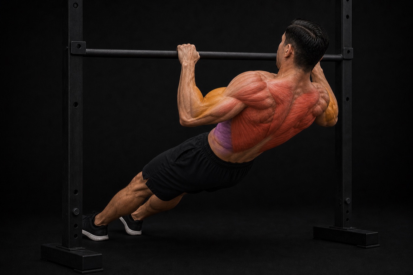 Inverted Row exercise render