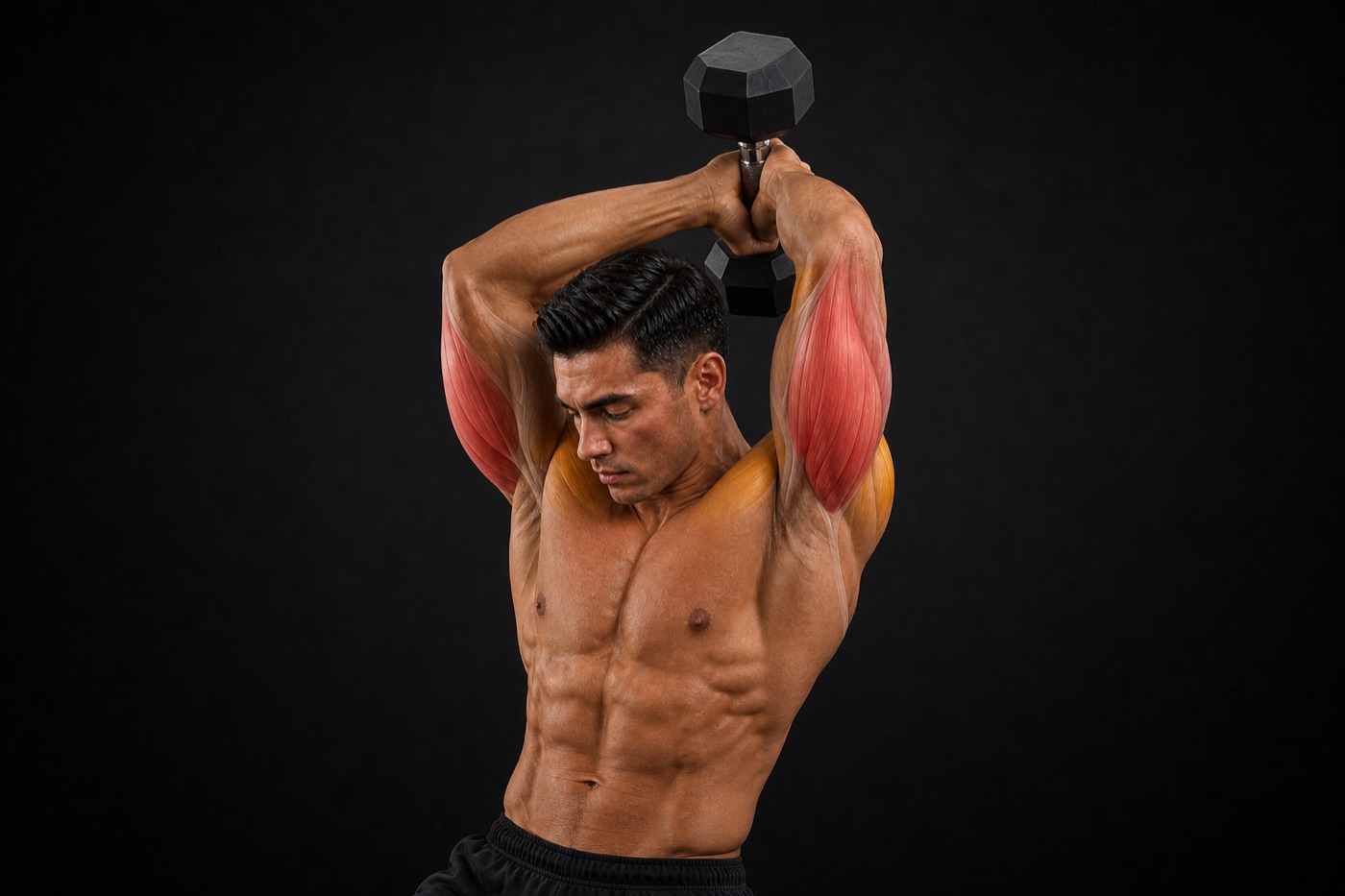 Overhead Triceps Extension exercise render