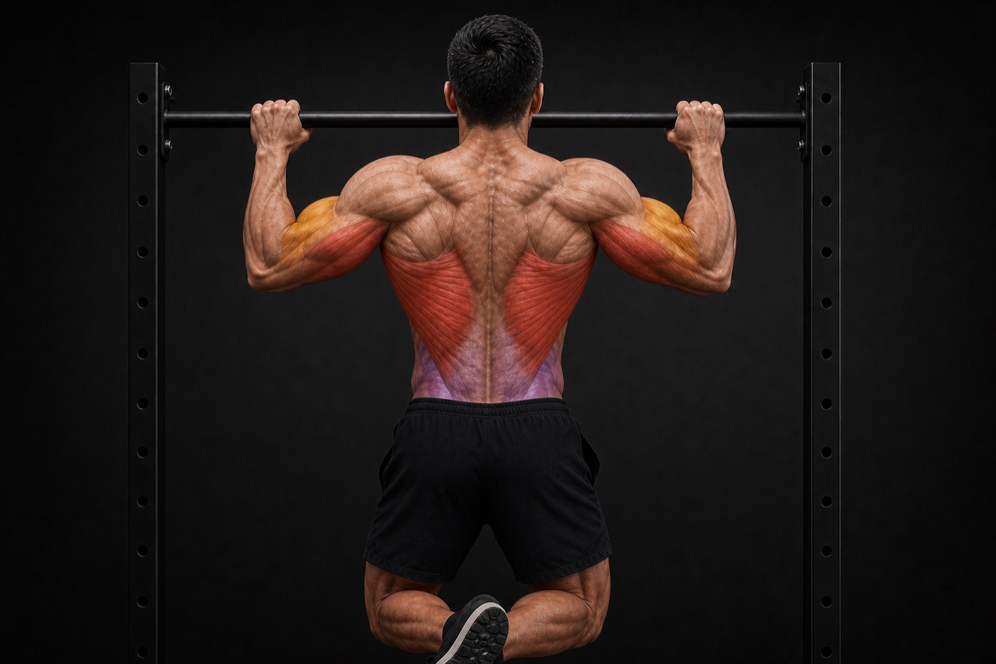 Pull-Up exercise render