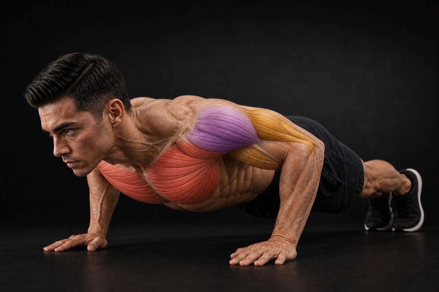 Push-Up exercise render